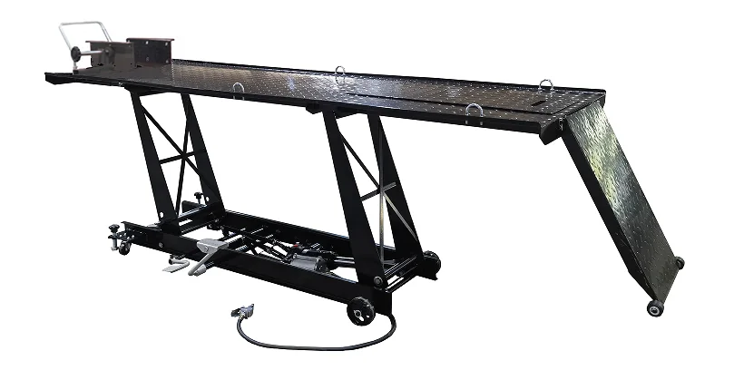 ZD04101DQ-500 Air + Foot-Pedal Operating Motorcycle Lift