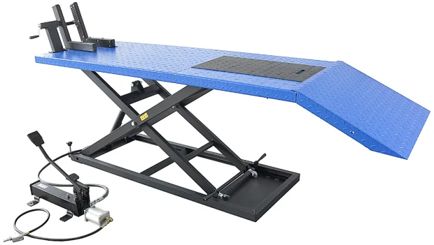 ZD04152AQ Air + Foot-Pedal Operating Motorcycle Lift