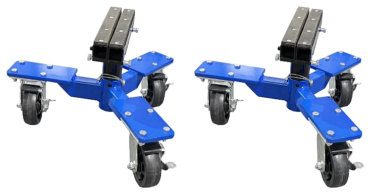 ZD14361 3600 Lb. Pinch Weld Vehicle Dollies, 2-Pack