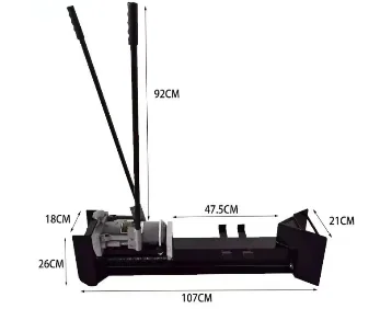 ZD16101 Wood Splitter view 2